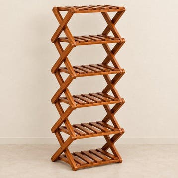 Decoratief ornament - Wooden Organizer Shoe Rack - Verenigd