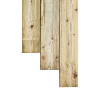 Tuinplank schuttingplank geïmpregneerd 16x140x4000mm, Ophalen of Verzenden, Nieuw