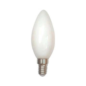 LED - filament - e14 - kaars - milky - 1.6w, Huis en Inrichting, Ophalen of Verzenden, Nieuw