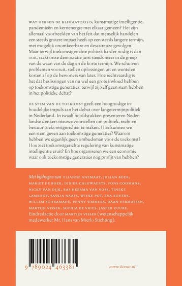 De stem van de toekomst 9789024463381 Jan Terlouw, Boeken, Verzenden, Zo goed als nieuw, Jan Terlouw