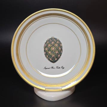 Fabergé - Bord - Imperial Rose Trellis Egg - Porselein