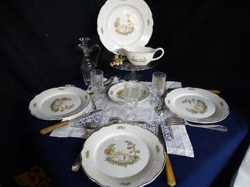 Sarreguemines - Eetservies (43) - Aardewerk