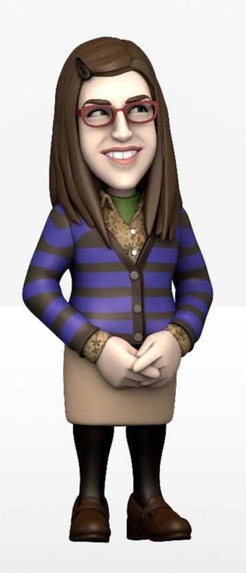The Big Bang Theory Minix Figure Amy Farrah Fowler 12 cm, Ophalen of Verzenden, Nieuw