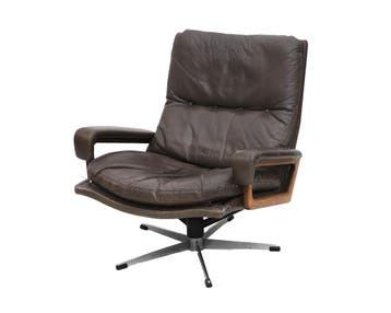 André Vandenbeuck, King Chair fauteuil voor Strässle, Antiek en Kunst