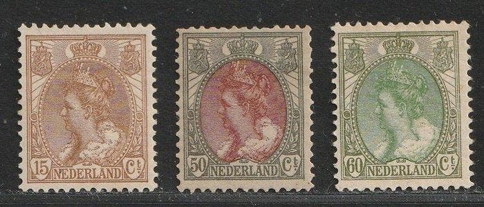 Nederland 1899/1921 - Wilhelmina, type bontkraag - NVPH 64,, Postzegels en Munten, Postzegels | Nederland