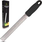 HI NATURE™ Premium Rasp zester - Handrasp lang- Citroenrasp, Ophalen of Verzenden, Nieuw