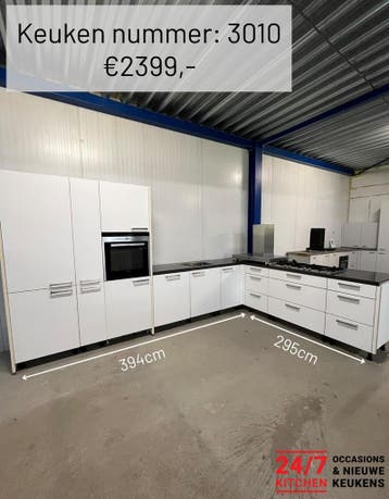 ALTIJD 120 keukens op voorraad voor spotprijzen!!Zie website, Huis en Inrichting, Ophalen of Verzenden, Zo goed als nieuw, Met kookeiland