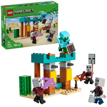 LEGO Minecraft woestijn bouwset met van €20,99 voor €18,89, Ophalen of Verzenden, Nieuw