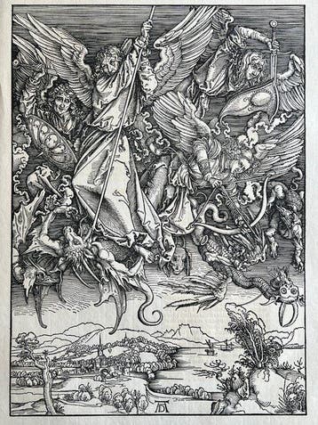 Albrecht Dürer (1471-1528), after - 18th C. Woodcut -