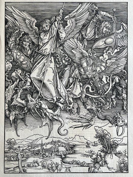 Albrecht Dürer (1471-1528), after - 18th C. Woodcut -, Antiek en Kunst, Antiek | Overige Antiek