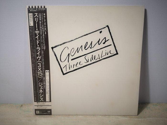 Genesis - Three Sides Live - 2 x LP Album (dubbelalbum) -, Cd's en Dvd's, Vinyl Singles