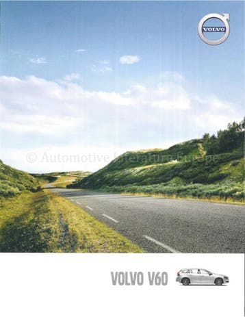 2016 VOLVO V60 BROCHURE NEDERLANDS, Nieuw, Volvo, Author