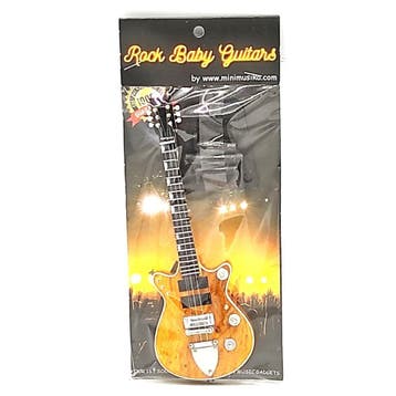 Baby miniatuur replica Gretsch gitaar 15 cm - M. Young AC/DC, Verzenden, Nieuw, Poster, Artwork of Schilderij