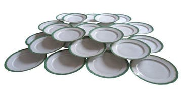 Vermeren-Coché - Tafelservies (25) - Fijne geglazuurde
