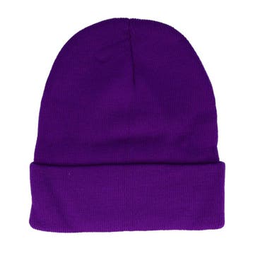 Beanie Muts - Basic - Unisex - Paars, Nieuw
