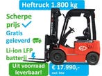 Heftruck | 1.8 Ton | Sideshift | 4.8 meter | Elektrisch | EP, Verzenden, EP , Heftruck, 1000 tot 2000 kg