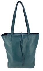 Petrol Vera Pelle leren shopper, Verzenden, Nieuw