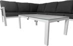 Mondial Living® Stanford Loungeset Wit, Tuin en Terras, Tuinsets en Loungesets, 6 zitplaatsen, Ophalen of Verzenden, Loungeset