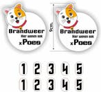 Brandweer hier zijn Poesjes aanwezig. (1432.76), Dieren en Toebehoren, Verzenden, Nieuw