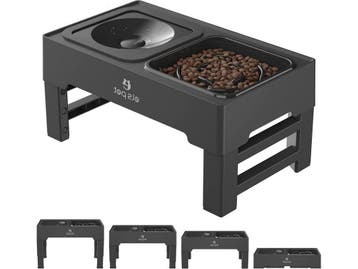 ELS PET 2-in-1 hondenbak - verhoogde lekvrije water- en, Verzenden, Nieuw