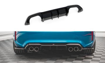 Maxton Design Glans Zwart Diffuser BMW 2 serie M2 F87 B3013, Nieuw, Achter, BMW