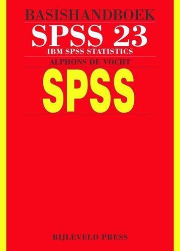 Basishandboek SPSS 23, 9789055482511, Verzenden, Zo goed als nieuw, HBO