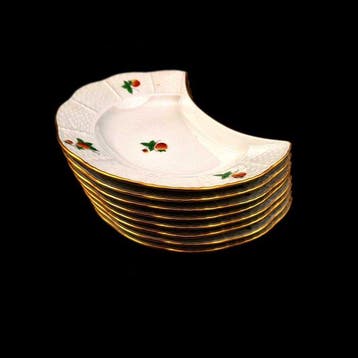Herend - Bord (8) - Model 530 - Porselein - SZE decor
