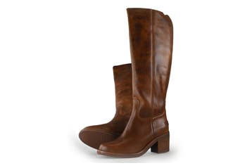 Shabbies Amsterdam Laarzen in maat 41 Cognac, Kleding | Dames, Schoenen, Hoge laarzen, Overige kleuren, Shabbies Amsterdam, Verzenden