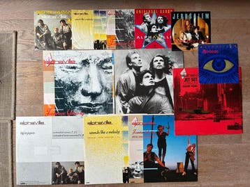 Alphaville - Collection with 2x LPs, 4 x 12 Maxi singles, 6, Cd's en Dvd's, Nieuw in verpakking