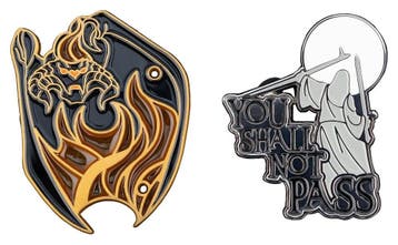 Lord of the Rings You Shall Not Pass Pin Set 8 cm, Ophalen of Verzenden, Nieuw