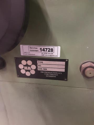 Platenwals 675mm breed. Plaatdikte max 1mm HM machinery, Ophalen