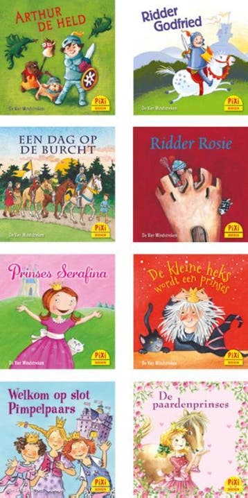 Ridders & Prinsessen, 8 X 8 Ex. |  | Nieuw, Boeken, Ophalen of Verzenden, Nieuw