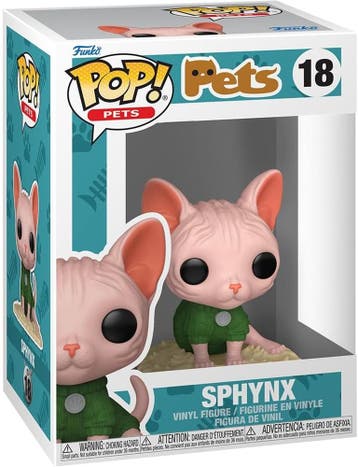 Funko Pop! Pets - Sphinx Cat #18 | Funko - Hobby Artikelen, Verzenden, Nieuw