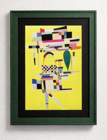 Wassily Kandinsky (1866-1944) (after) - Yellow Painting,