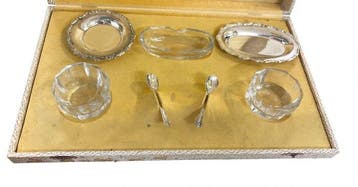 Zoutvat - Zilver, Antiek en Kunst