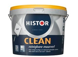 Histor Clean Reinigbare Muurverf - Katoen RAL 9001 - 2,5..., Overige kleuren, Nieuw, Ophalen of Verzenden, Verf