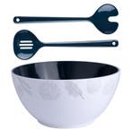 Scheepsservies Living in the Ocean Saladekom + Saladebestek, Ophalen of Verzenden, Nieuw