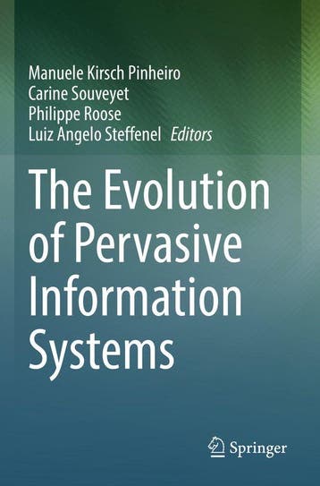 9783031181788 The Evolution of Pervasive Information Systems, Verzenden, Nieuw, Manuele Kirsch Pinheiro