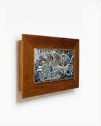 Kabinet - Hout, Textiel - Wandkast Picasso