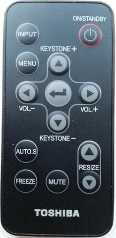 Afstansdbediening Toshiba Beamer projector, Ophalen of Verzenden, Nieuw, Origineel