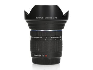 Olympus 9-18mm f/4-5.6 M.Zuiko Digital ED - Groothoeklens, Ophalen of Verzenden, Zo goed als nieuw, Olympus, Micro Four Thirds