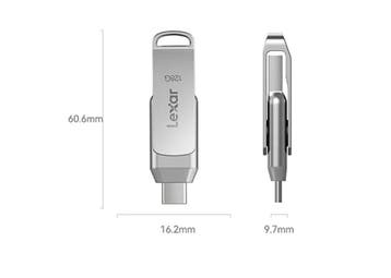Dual USB Stick Type-C en USB-A – Snelle Metalen Opslag, Computers en Software, Verzenden, Nieuw