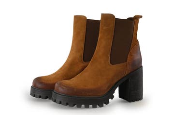 Virmondana Chelsea boots in maat 39 Bruin, Kleding | Dames, Schoenen, Bruin, Overige typen, Zo goed als nieuw, Verzenden