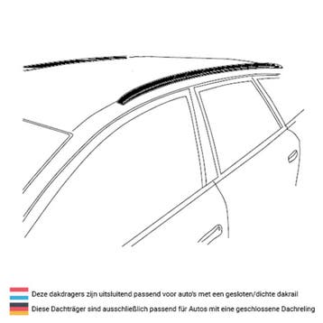 PerfectFit dakdragers Ford Fiesta Active vanaf 2018, Auto diversen, Nieuw
