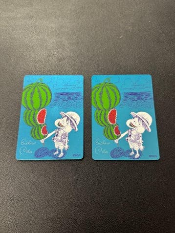 One Piece - 2 Card - Lotto 2 carte promo MetaKira Monkey D., Nieuw