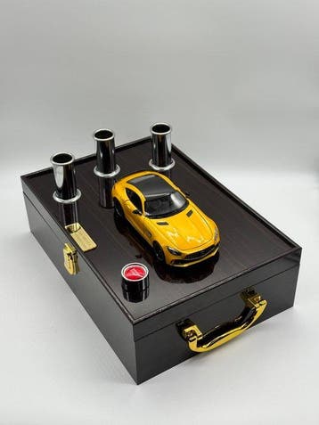 1:24 - Model sportwagen - Mercedes-AMG GT R Pure Sound, Nieuw