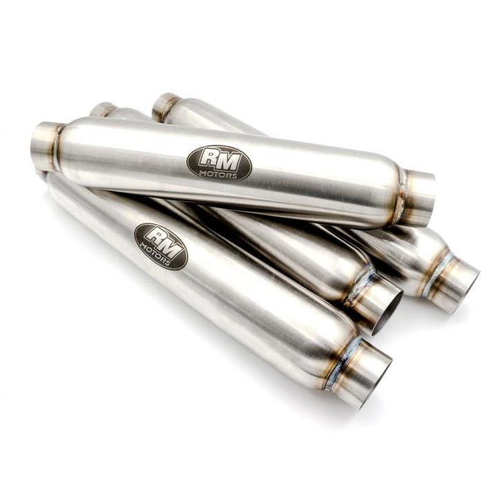 Universele ronde demper RVS RM #2, Auto-onderdelen, Overige Auto-onderdelen, Ophalen of Verzenden