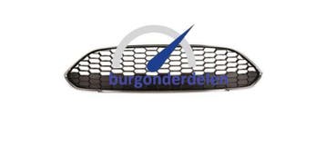 Ford Fiesta 2016-2017 Grill Sierrooster Zwart Met Chroom, Ophalen of Verzenden, Nieuw, Ford USA