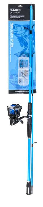 Fladen Flight Spin Combo 2.10m Turquoise (10-30g), Verzenden, Nieuw