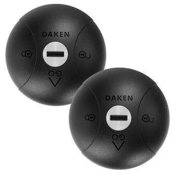 Bestelwagen slot - 2-Pack Saturn GO - Zwart, Auto diversen, Verzenden, Nieuw